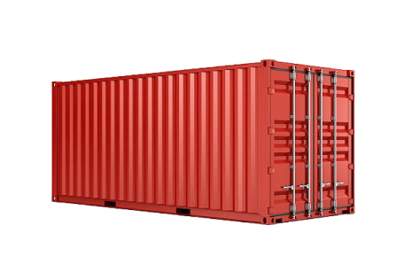 Container on its way to destination