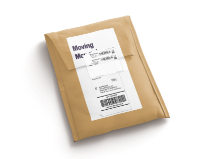 Parcel on its way to destination